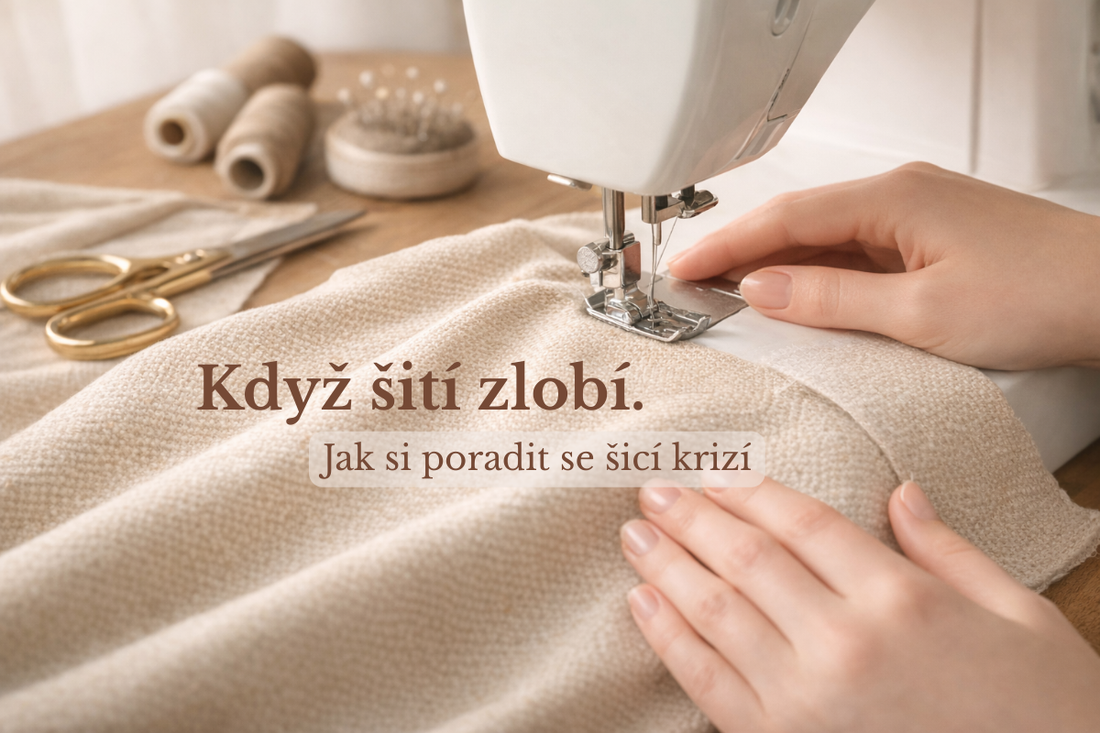 Když šití zlobí: jak si poradit se šicí krizí (a kdy sáhnout po BASIC nebo PREMIUM)