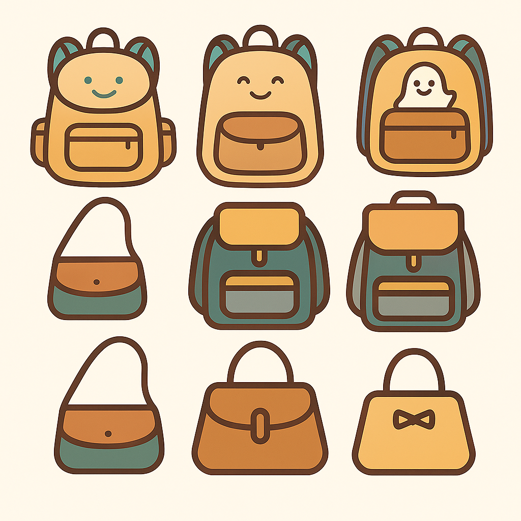 Kabelky / Batohy / Kabelkobatohy