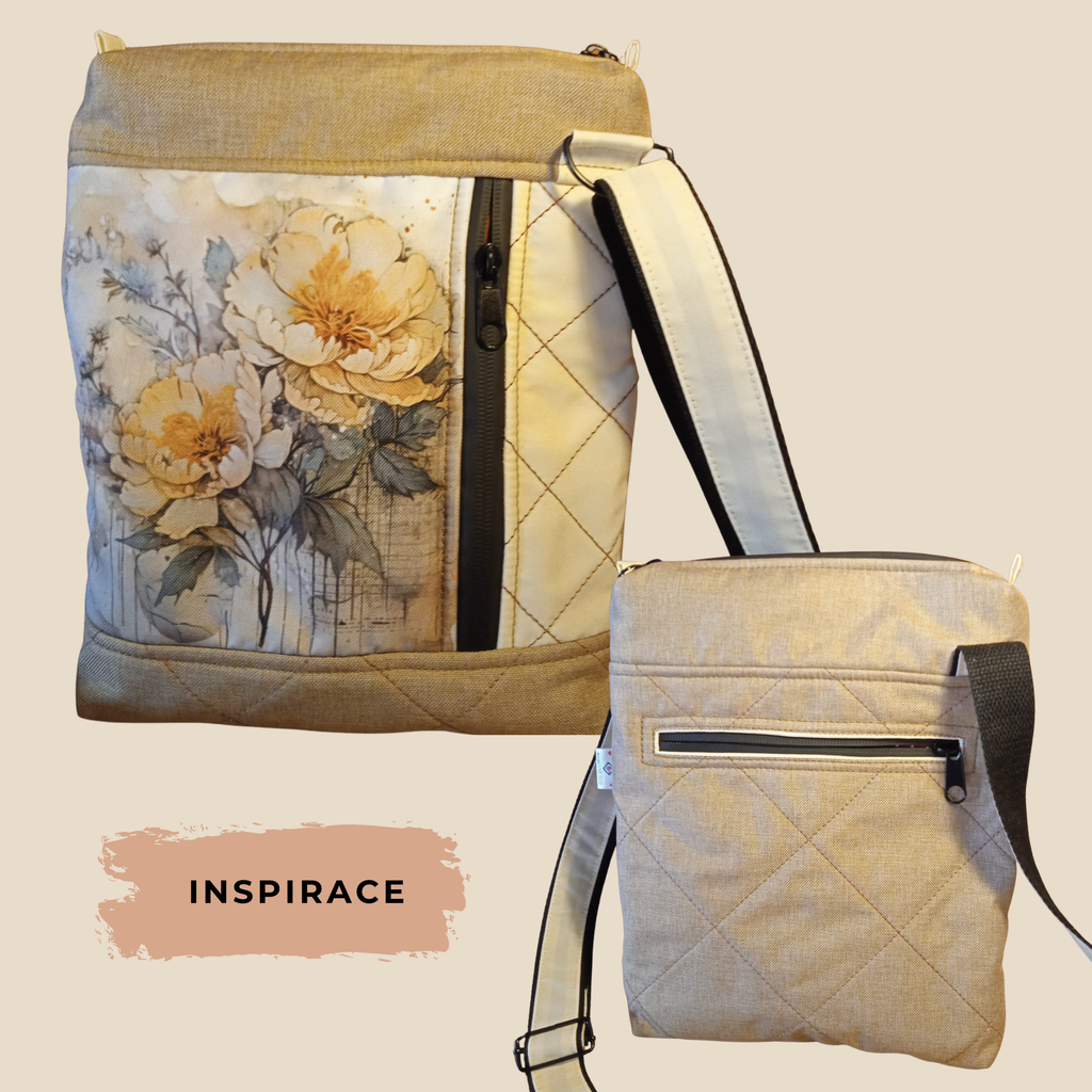 Crossbody kabelka / PDF střih a fotonávod