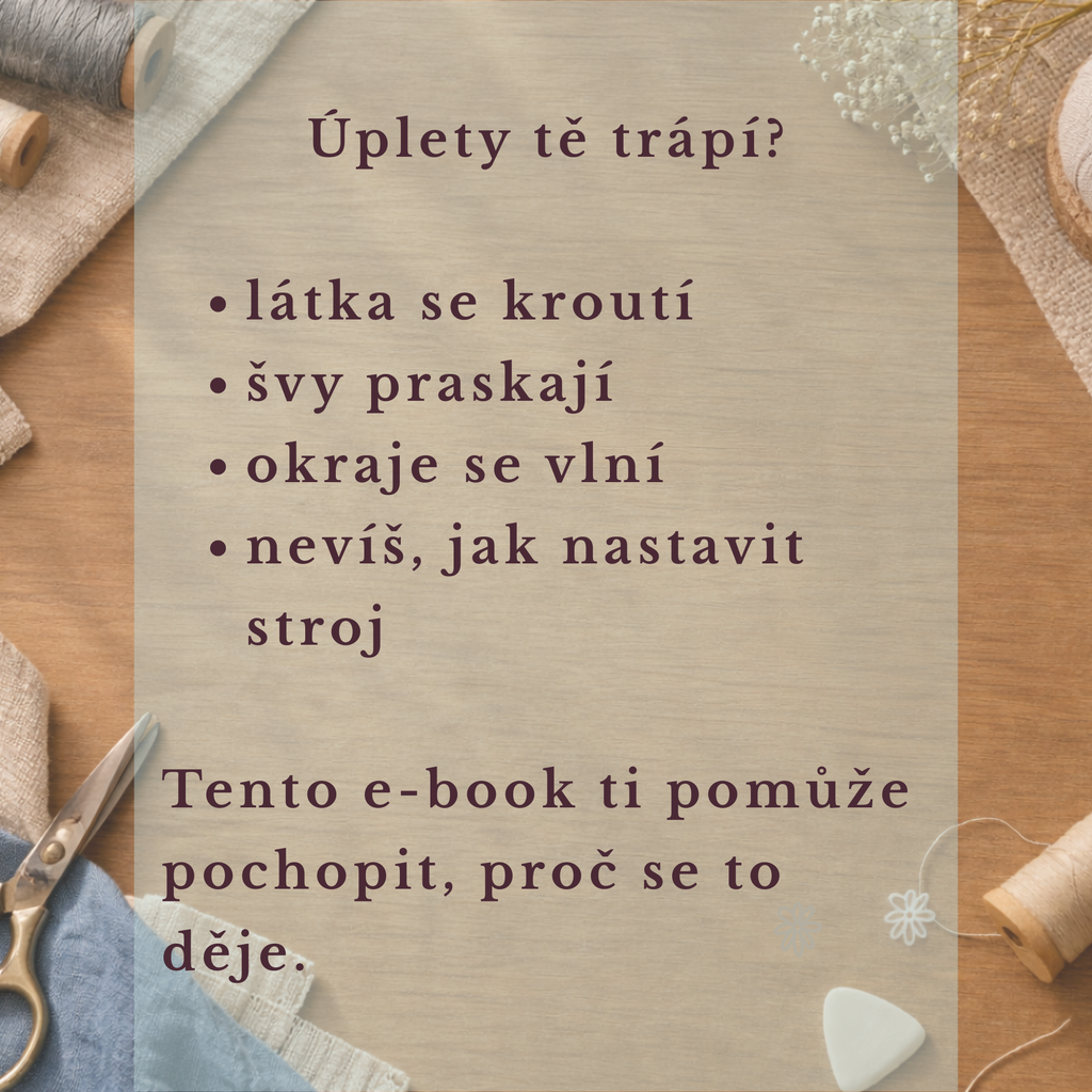 e-book šití úpletů od A do Z Basic