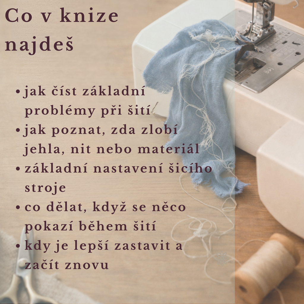 Záchranná kniha pro šicí krize – BASIC