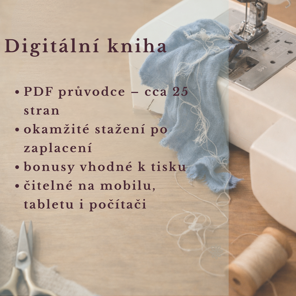 Záchranná kniha pro šicí krize – BASIC