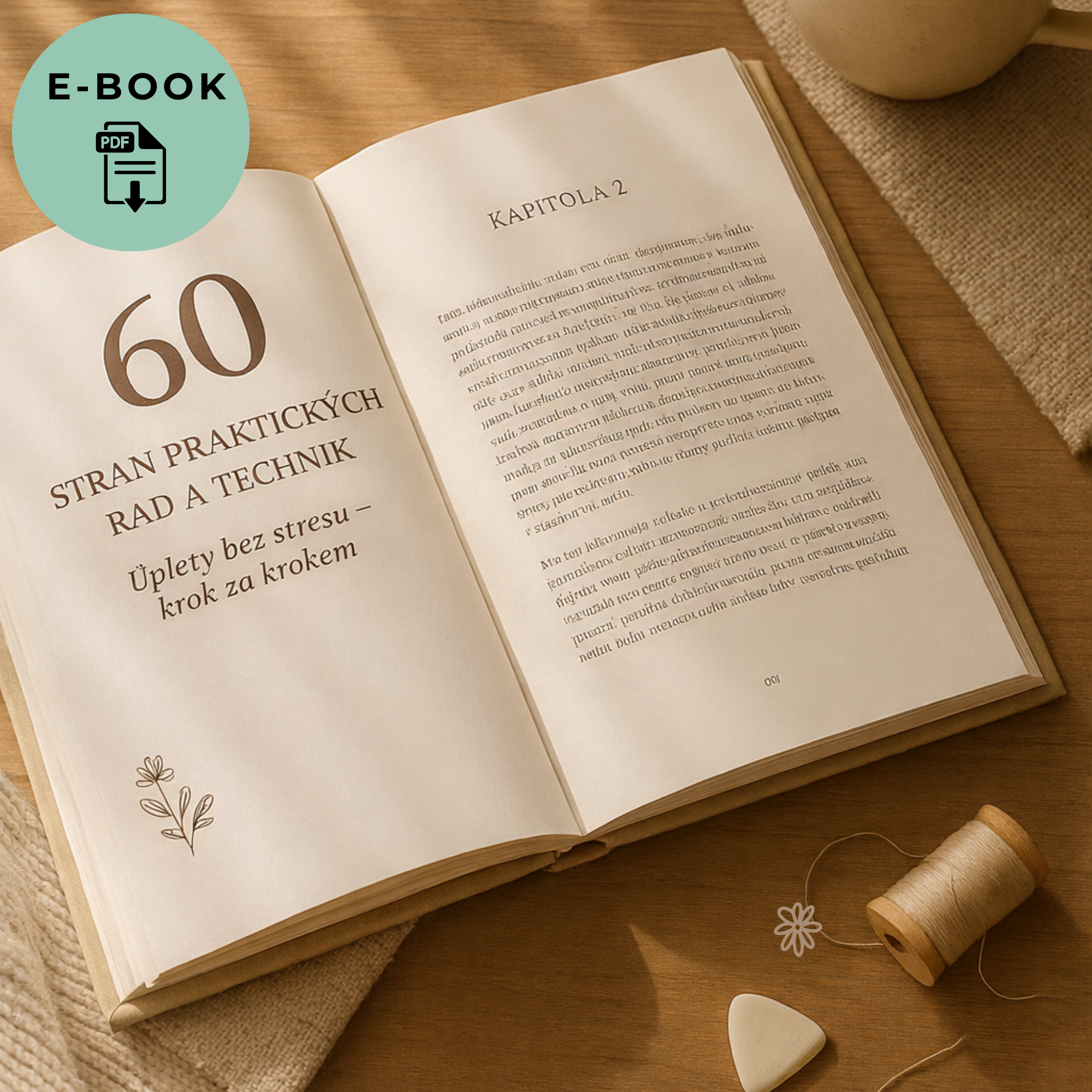 e-book šití úpletů od A do Z Basic