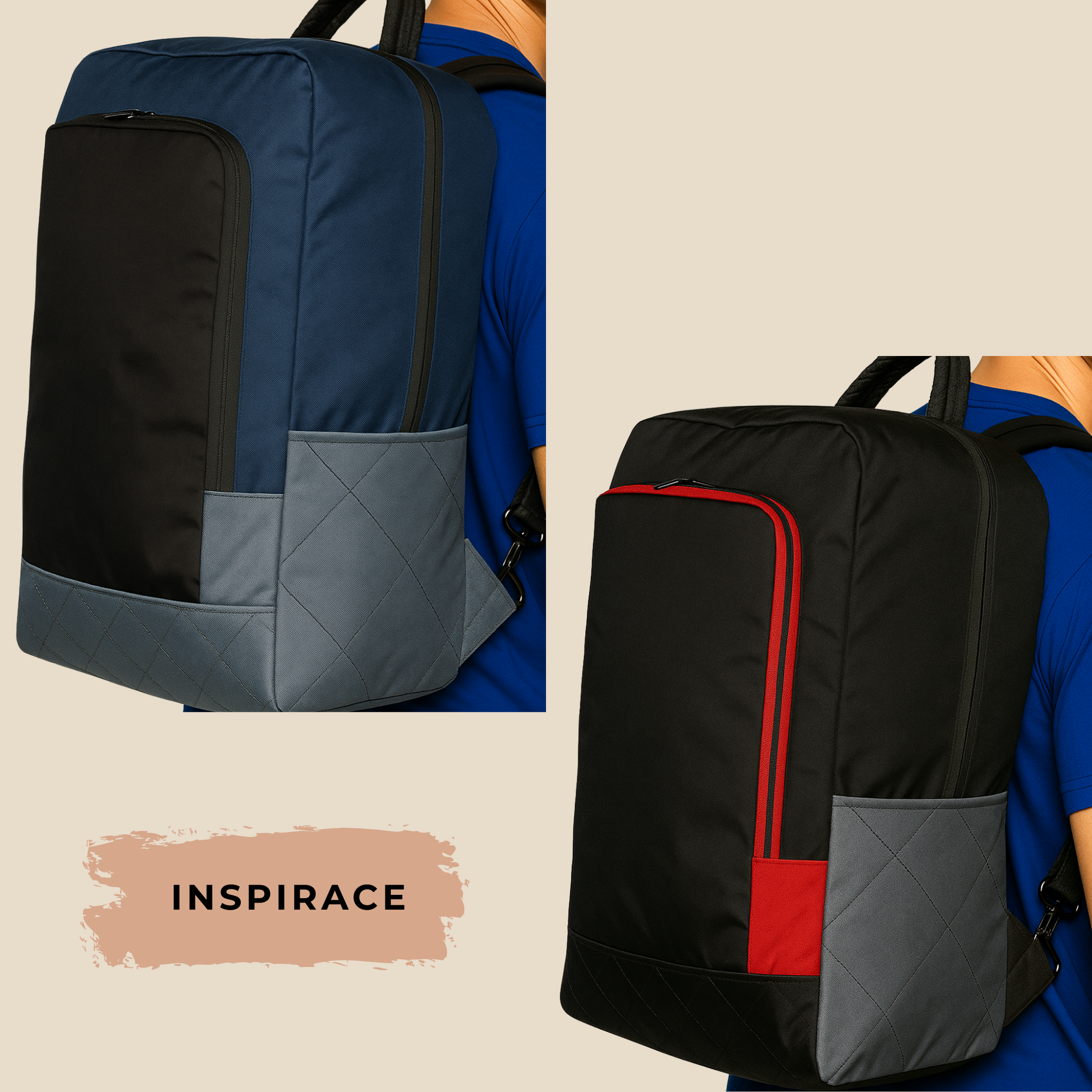 Pánský batoh ,,TRENTO,, PDF střih a fotonávod