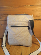 CROSSBODY KABELKA béžová ,,ZLATÉ KVĚTY"