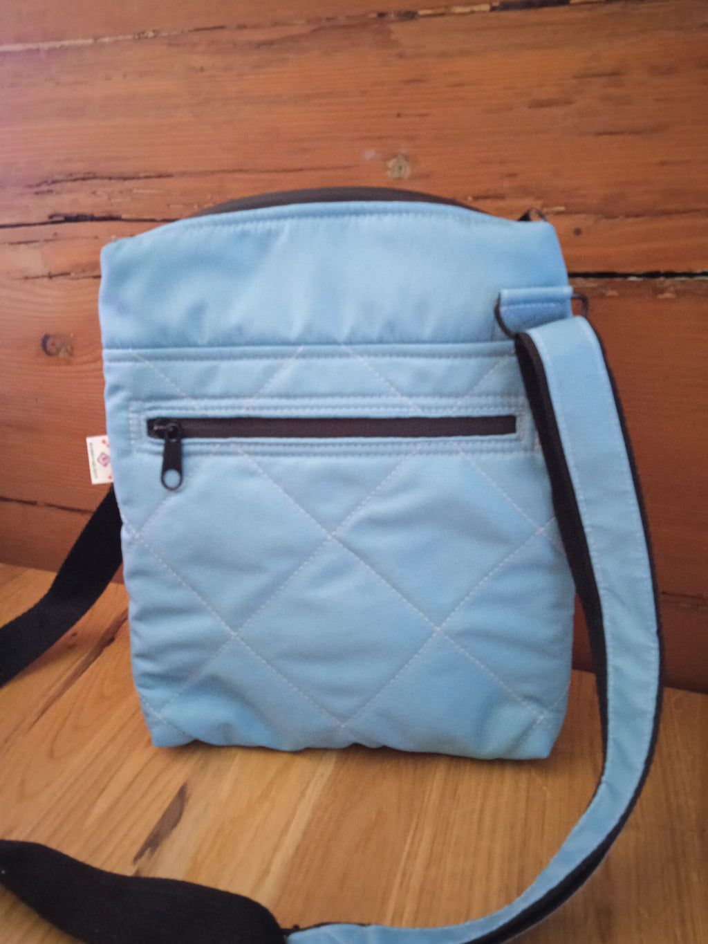 CROSSBODY KABELKA ,,MODRÉ KVĚTY"