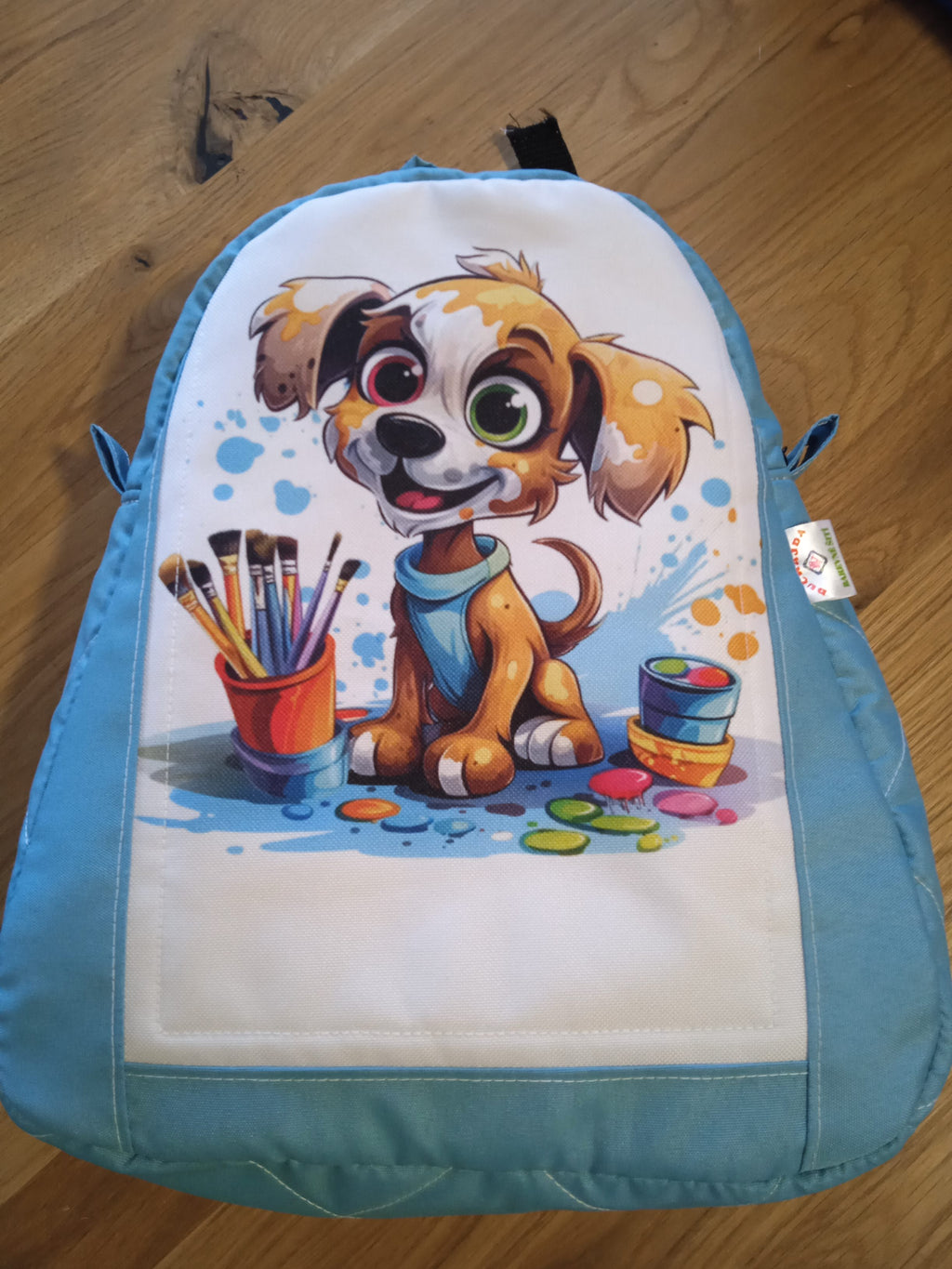 DĚTSKÝ BATŮŽEK ,,pejsek s barvami"