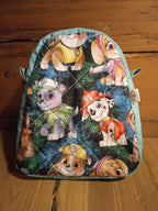 DĚTSKÝ BATŮŽEK ,,tlapková patrola - mint"