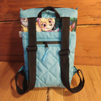 DĚTSKÝ BATOH ,,tlapková patrola - světle modrá"