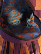 DĚTSKÝ BATŮŽEK ,,medvídek - fialová"