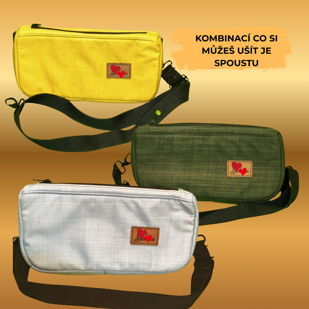 STŘIH A NÁVOD NA CSOSSBODY LEDVINKU