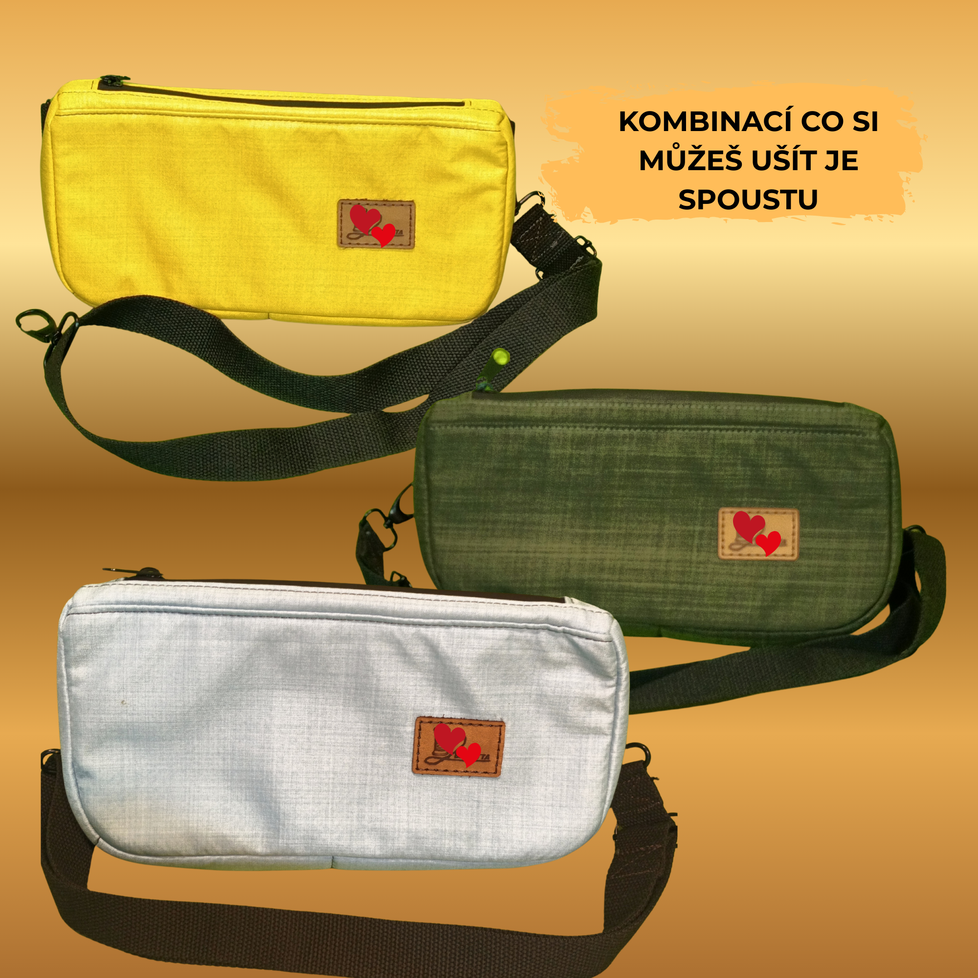 STŘIH A NÁVOD NA CSOSSBODY LEDVINKU