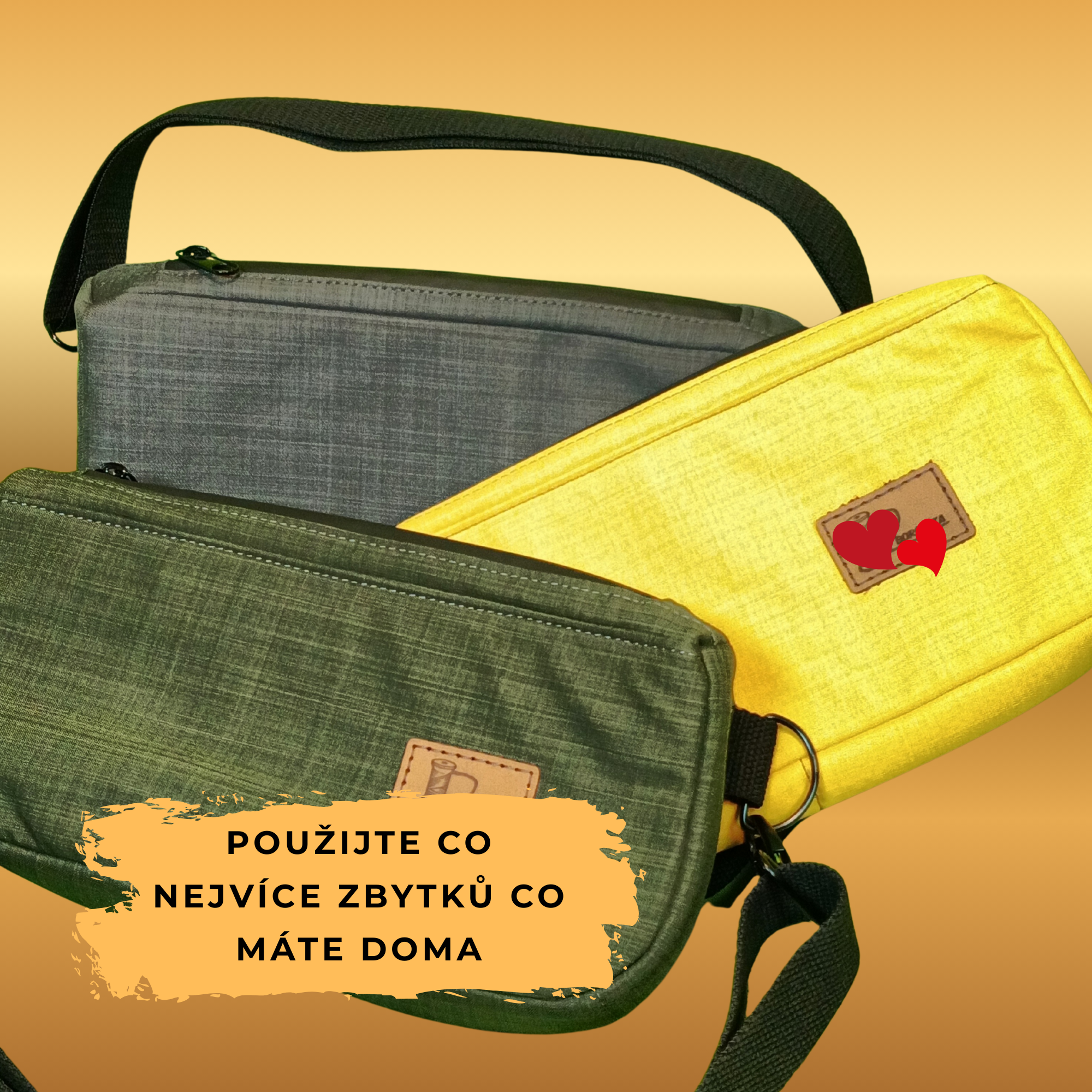 STŘIH A NÁVOD NA CSOSSBODY LEDVINKU