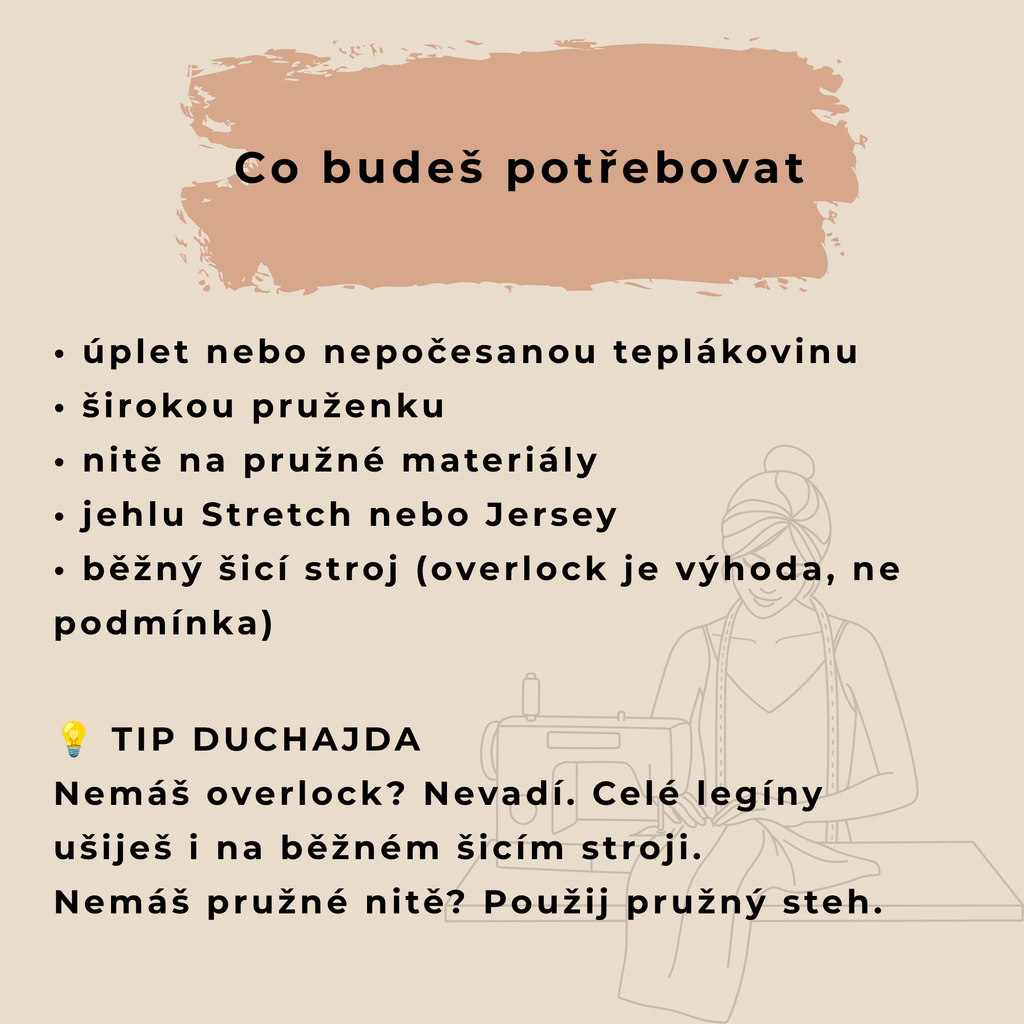 Střih, fotonánod,video na legíny COMO relax