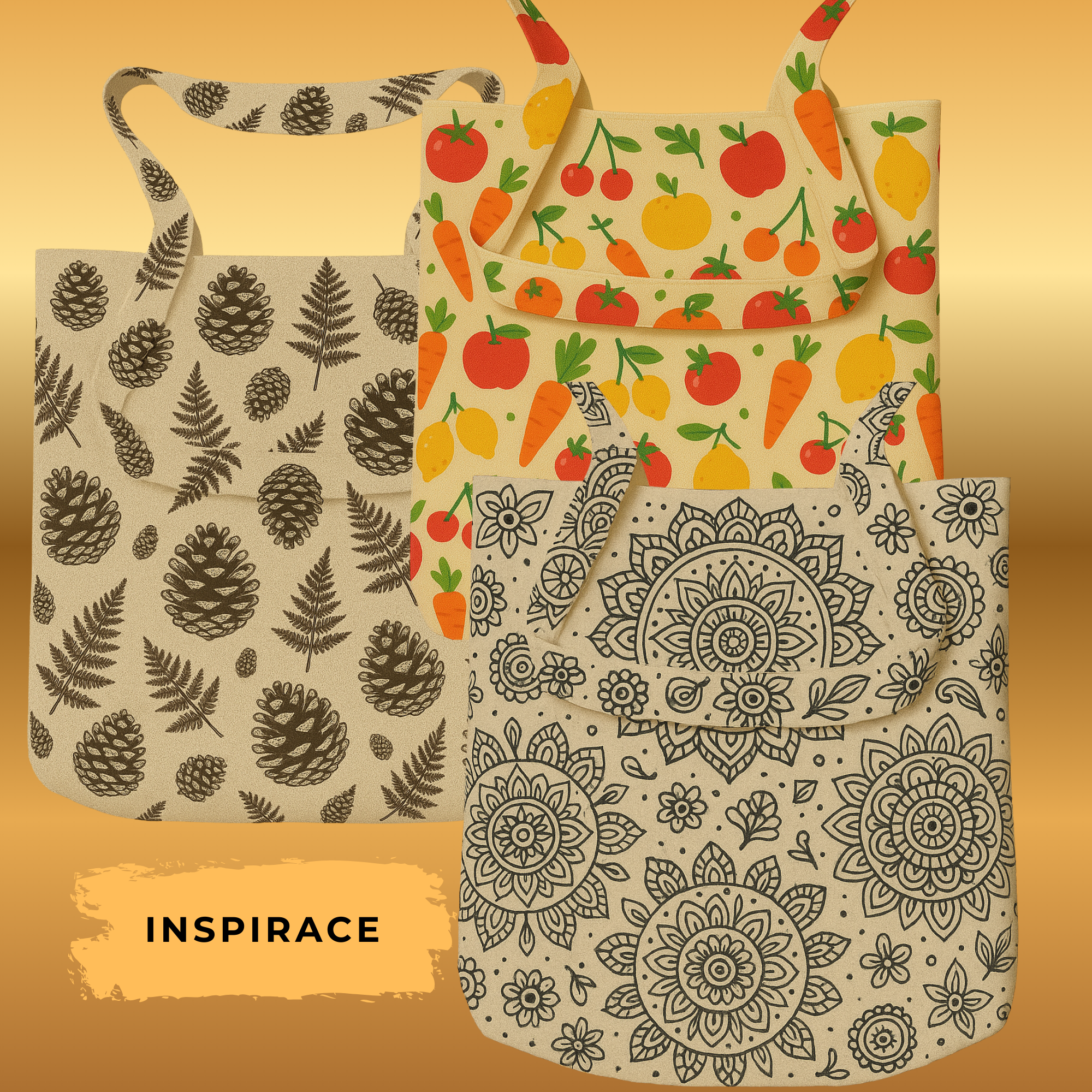 PDF střih a návod na nákupní tašku pro začátečníky