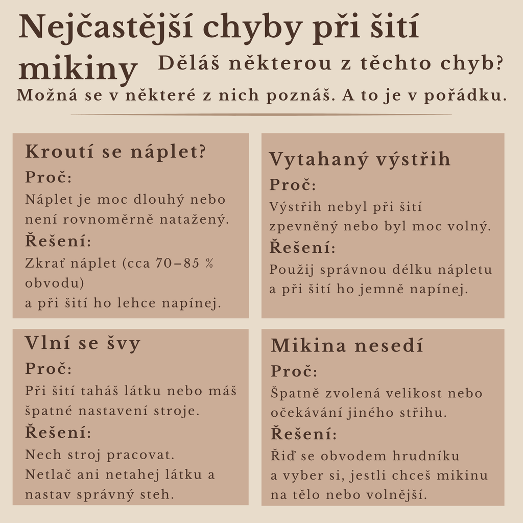 První mikina bez nervů – rychlá příprava (PDF)