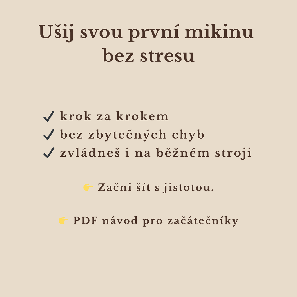 První mikina bez nervů – rychlá příprava (PDF)