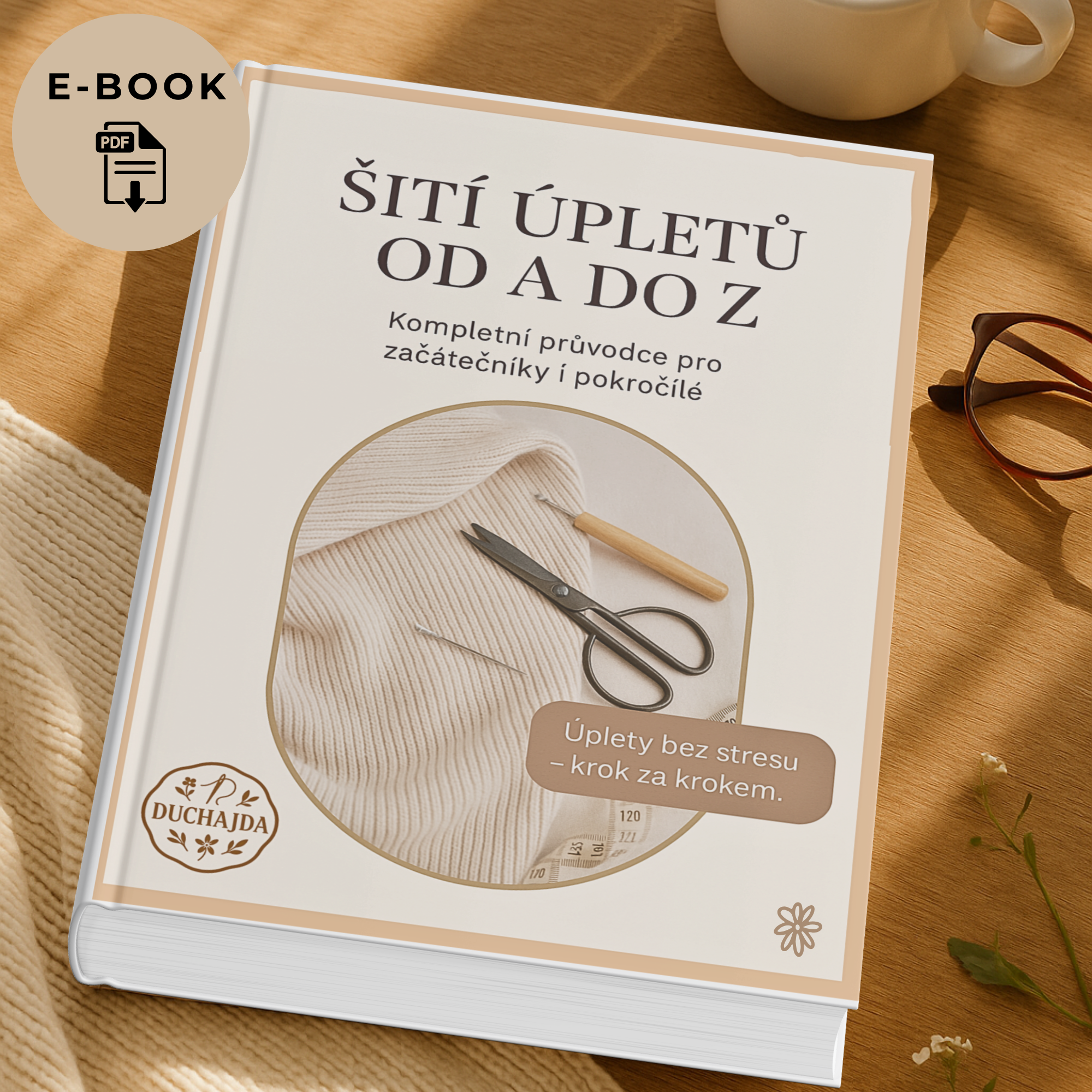 e-book šití úpletů od A do Z Premium
