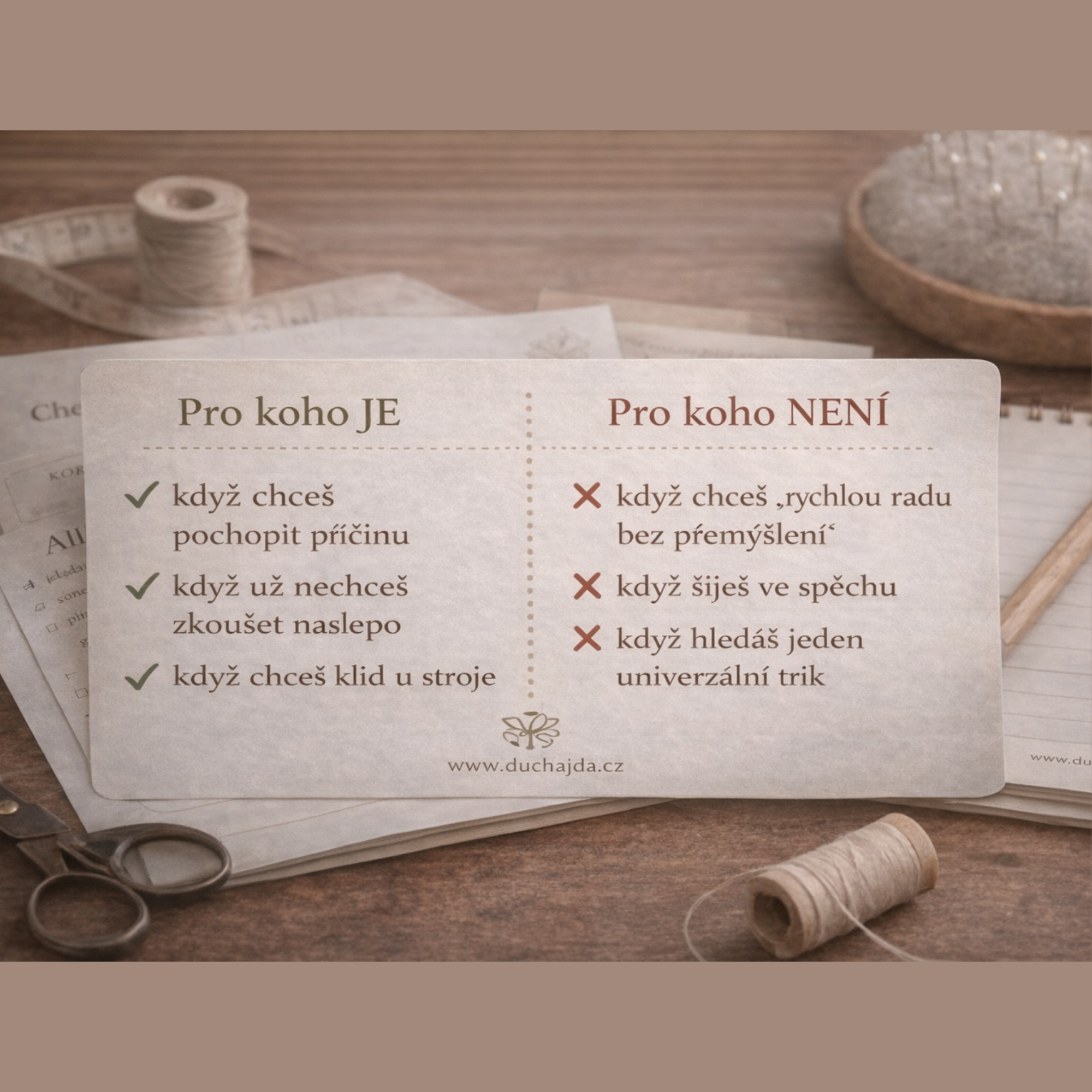 Záchranná kniha pro šicí krize – PREMIUM