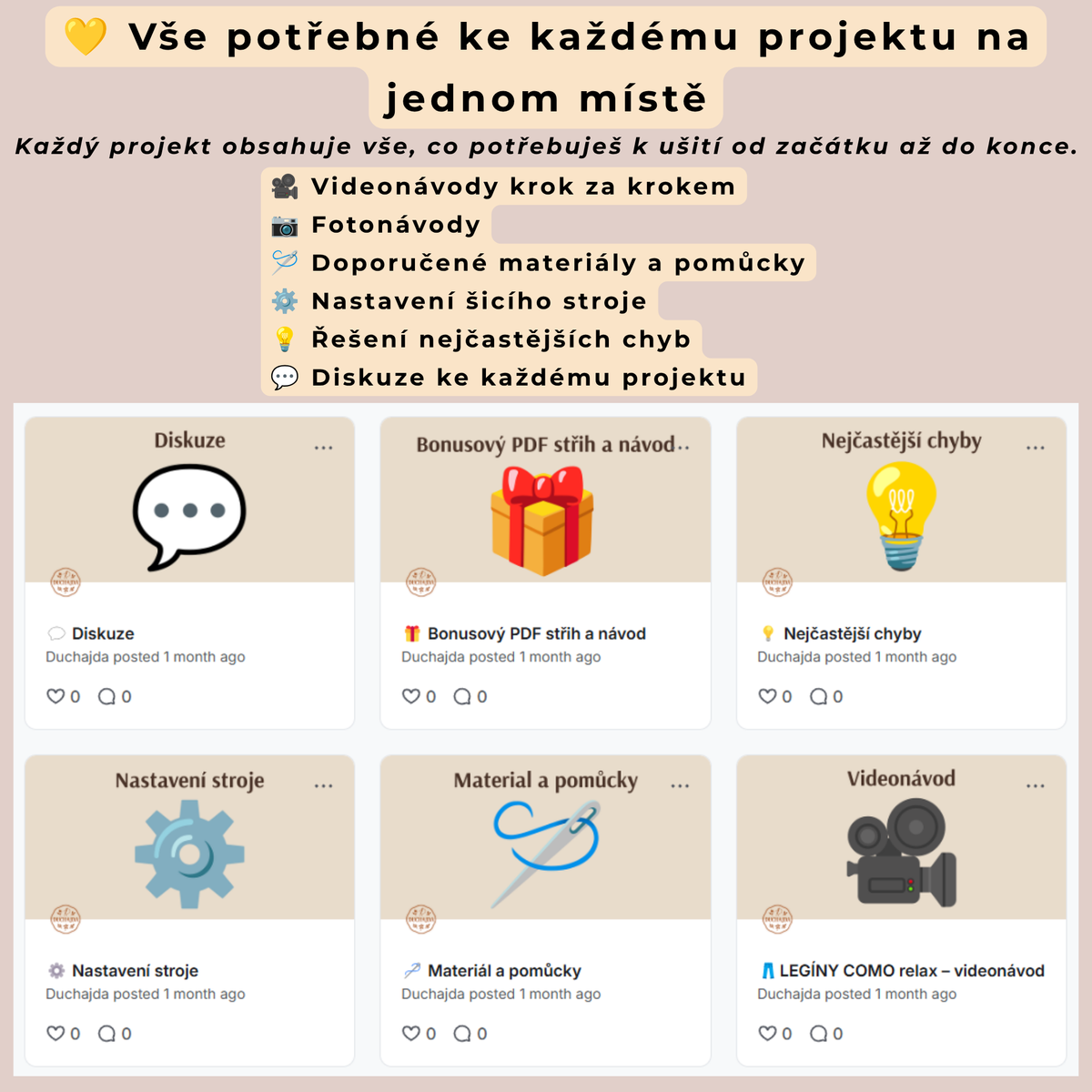 komunita šití