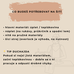 Mikina MILANO OVERSIZE / PDF střih + fotonávod