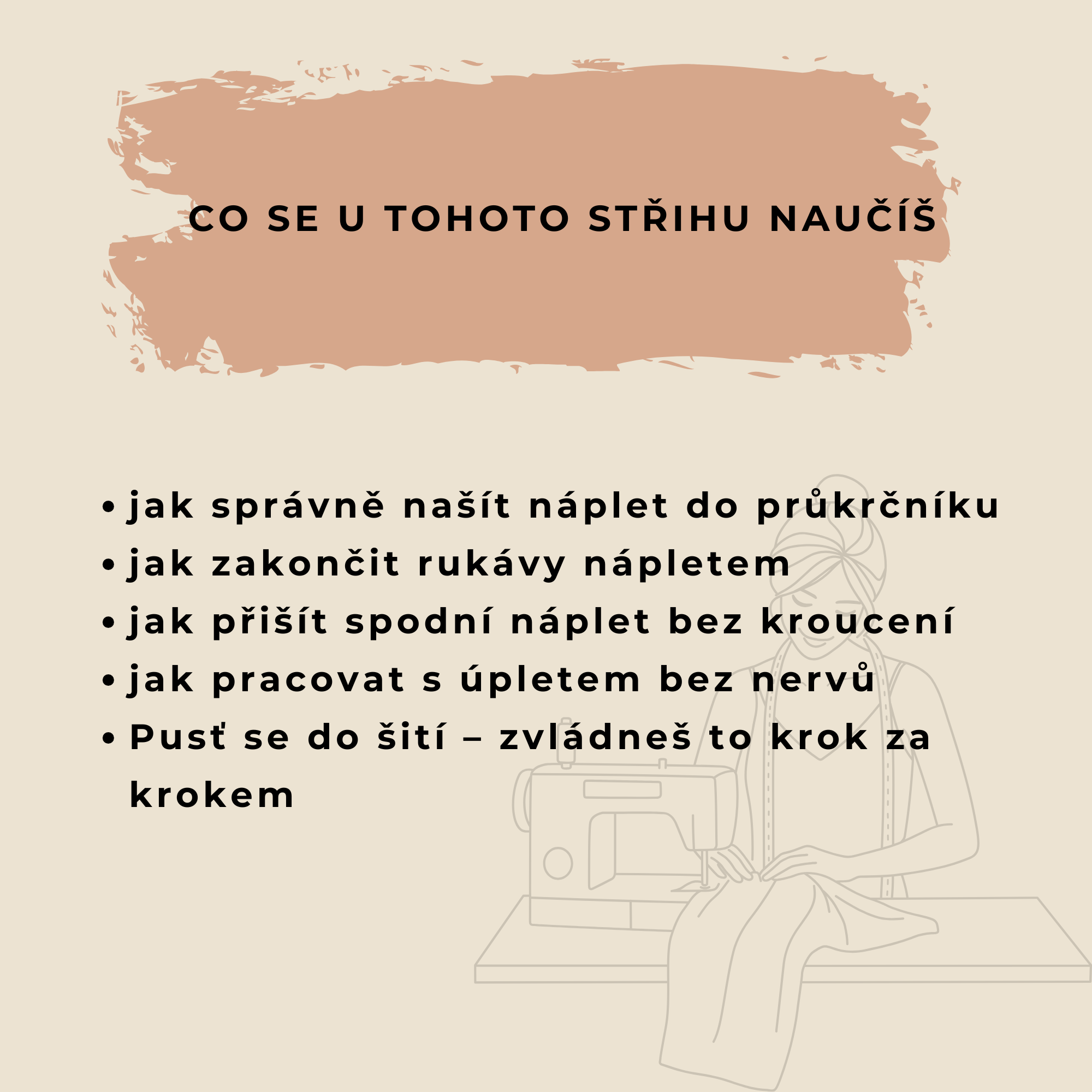 Mikina MILANO OVERSIZE / PDF střih + fotonávod