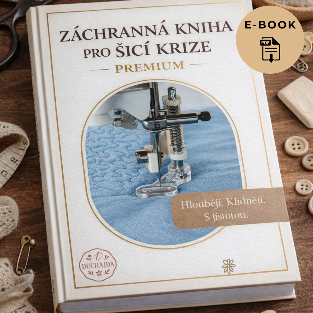Záchranná kniha pro šicí krize – PREMIUM